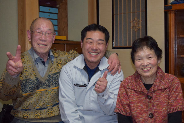 「工事が終わって、これで一緒にお茶を飲めなくなると思うと、寂しかったけどね（笑）。」
